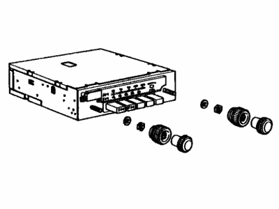 Toyota 86100-22182 Radio Assembly