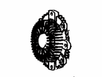 Toyota 16221-33030 Case, Fluid Coupling