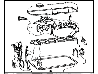 Toyota 04111-38062 Gasket Kit, Engine O