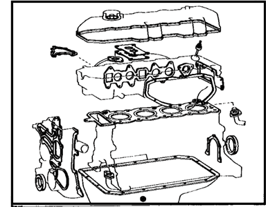 Toyota 04111-45050 Gasket Kit, Engine Overhaul