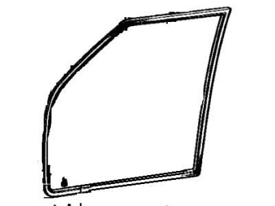 1977 Toyota Corona Door Seal - 67861-20070