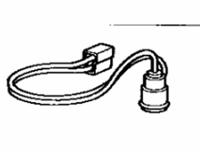 Toyota 81755-20050 Socket & Wire Sub-Assy, Rear Side Marker Lamp