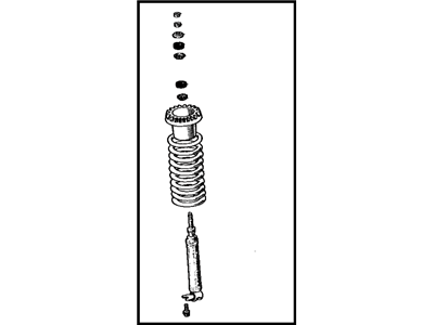 1976 Toyota Corona Shock Absorber - 48500-29116