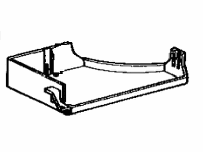 Toyota 55308-20080 Tray Sub-Assy, Instrument Panel Under