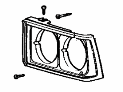 Toyota 53132-29035 Housing, Headlamp, LH