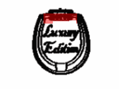 75350-20020 Toyota Emblem, Quarter Panel Or Side Panel Illustration 1 of 1