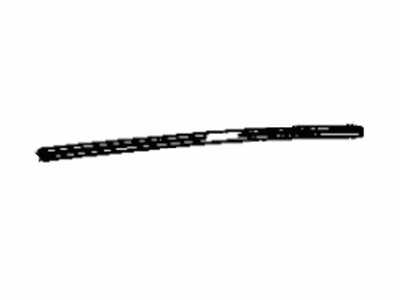 Toyota 75571-21010 Moulding, Back Window, Outside Upper