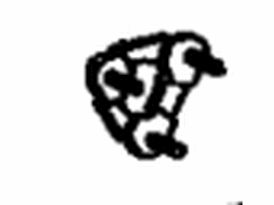 Toyota 69958-20010 Retainer, Front Door Glass, Rear Toyota 69958-20010 Retainer, Front Door Glass, Rear