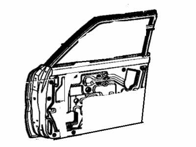 Toyota 67001-20132 Panel Sub-Assembly, Front Door, RH