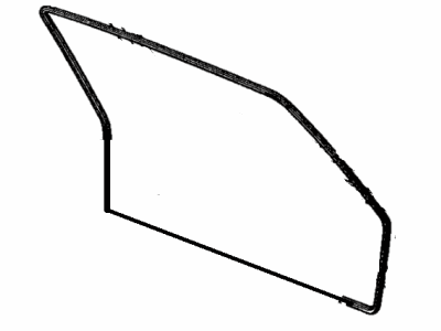 1978 Toyota Corona Weather Strip - 67881-21010