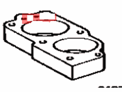 Toyota 21623-34080 Gasket, Body Flange