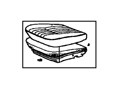 1978 Toyota Corona Seat Cushion - 71410-20370-01