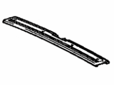 Toyota 58387-23010-02 Set Plate, Rear Floor Carpet