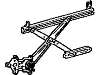 1987 Toyota Cressida Window Regulator - 69804-22080