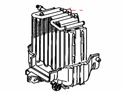 Toyota 88501-22160 EVAPORATOR Sub-Assembly, Cooler
