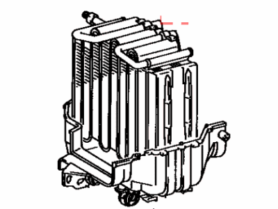 Toyota 88501-22161 EVAPORATOR Sub-Assembly, Cooler