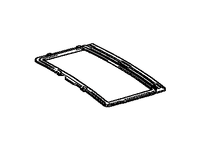 Toyota 63142-20020 Reinforcement, Roof Panel, Rear