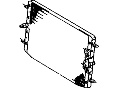 Toyota 88460-22270 CONDENSER Assembly, Cooler