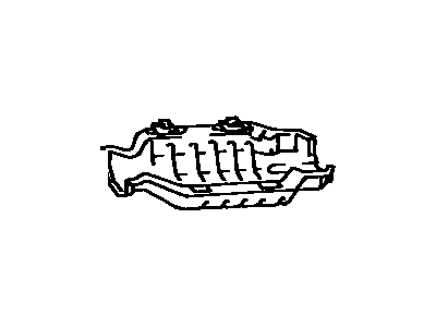 Toyota 18407-28011 Protector, Catalytic Converter