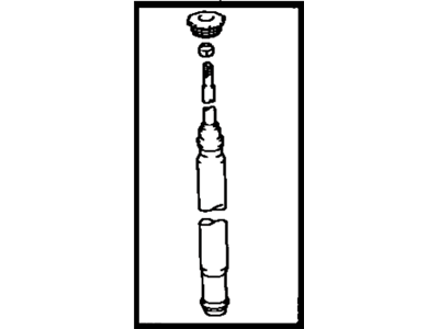 Toyota 48511-29275 Front Shock Absorber, Left(For Cartridge Type)