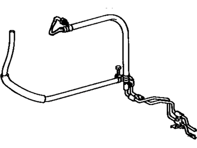 Toyota 44410-22300 Tube Assy, Pressure Feed