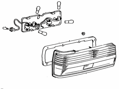 Toyota 81560-22611 Lamp Assy, Rear Combination, LH