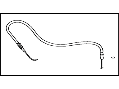 1988 Toyota Cressida Accelerator Cable - 35520-30070