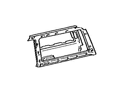 Toyota 61731-23010 Panel, Roof Side, Inner RH