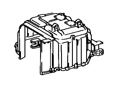 Toyota 88502-22040 Case Sub-Assy, Cooling Unit