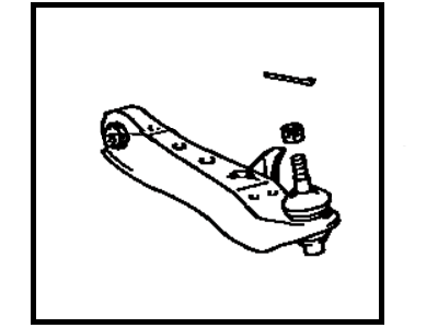 1987 Toyota Cressida Control Arm - 48069-29095