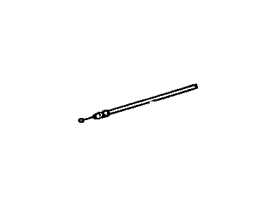 Toyota Cressida Fuel Door Release Cable - 77035-22110