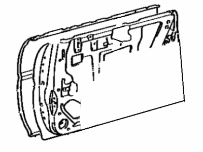 Toyota 67004-22220 Panel Sub-Assembly, Rear Door, LH