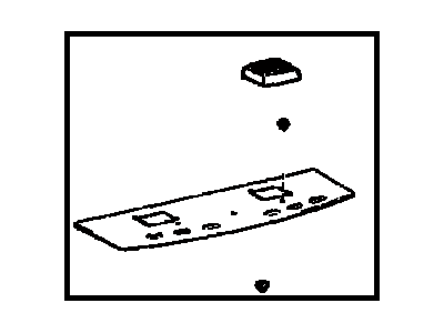 Toyota 64330-22480-03 Panel Assy, Package Tray Trim