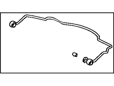 Toyota 48805-23030 Bar Sub-Assy, Rear Stabilizer