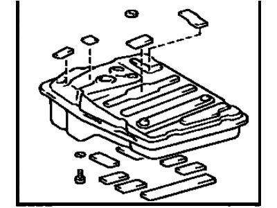 Toyota 77001-29176 Tank Assembly, Fuel