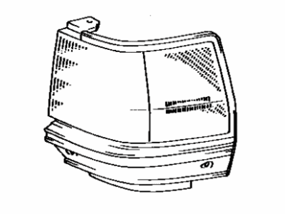 1988 Toyota Cressida Side Marker Light - 81621-22151