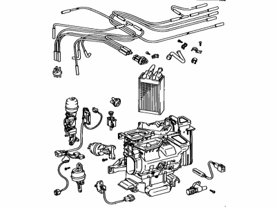 Toyota 87150-22332 Radiator Assembly, Heater