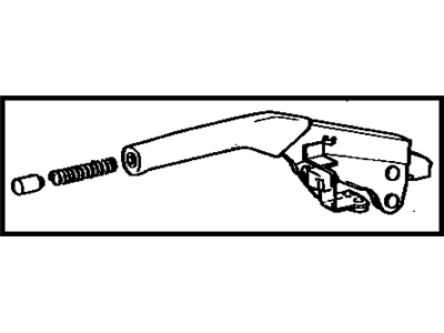 Toyota 46201-22170-05 Lever Sub-Assy, Parking Brake