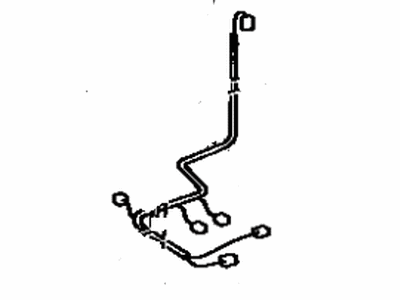 Toyota 82167-22020 Wire, Seat