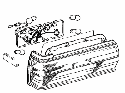 1985 Toyota Cressida Back Up Light - 81560-80257