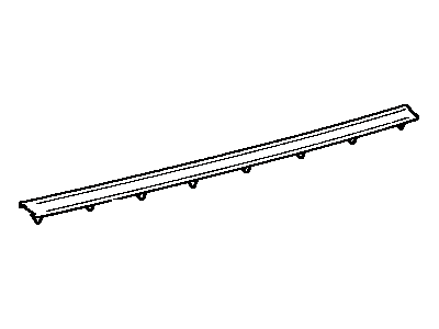 Toyota 52751-23010 Moulding Sub-Assy, Rear Bumper