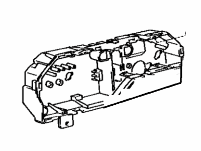 Toyota 83132-22390 Case, Combination Meter