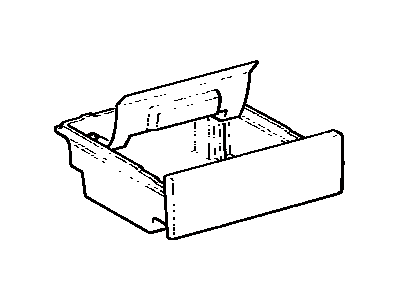 1988 Toyota Cressida Ashtray - 74102-22070