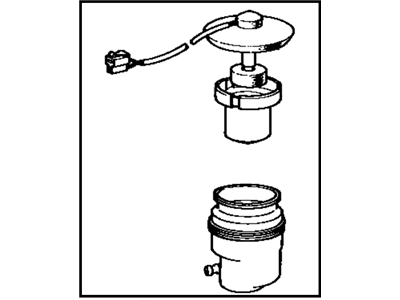 Toyota 47202-22190 Reservoir Set, Brake Master Cylinder