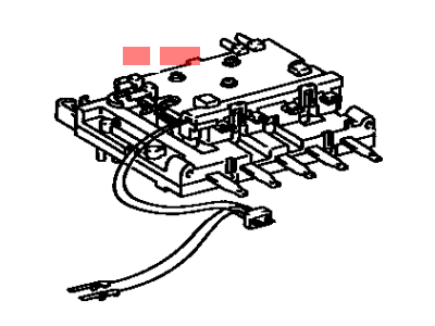 1985 Toyota Cressida Blower Control Switches - 88681-22040