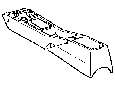 Toyota 58801-22170-02 Console Assy, Rear