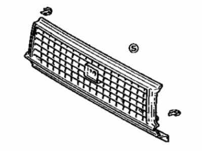 Toyota 53101-22130 Radiator Grille Sub-Assembly