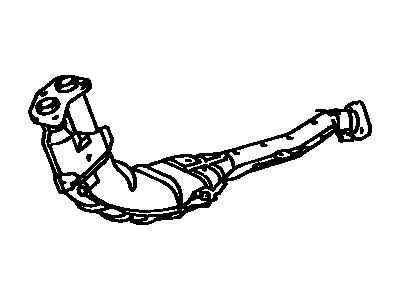 Toyota Cressida Catalytic Converter - 17410-43140