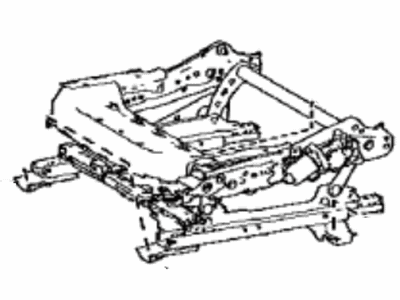 Toyota 72020-02490 ADJUSTER Assembly, Front Seat