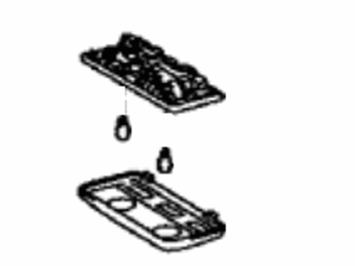 Toyota 81260-52120-A0 Lamp Assembly, Map